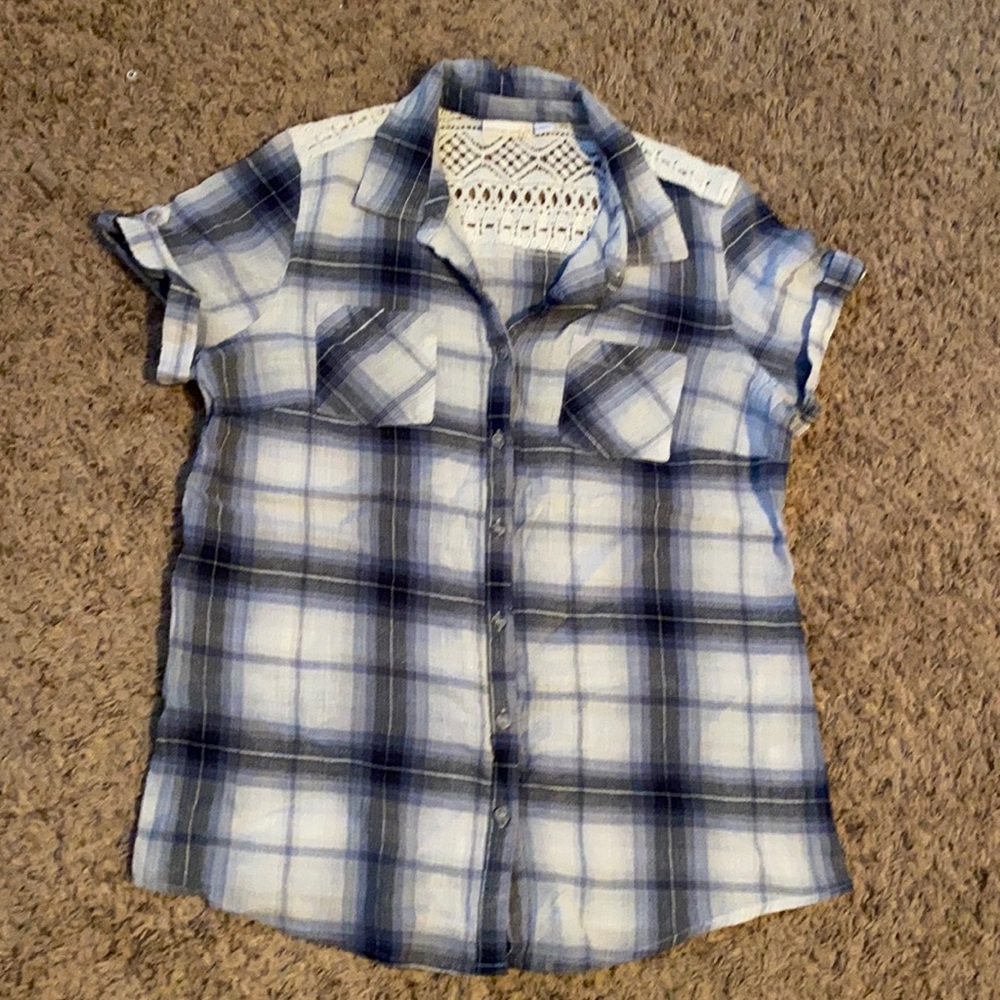Westport sz M Flannel Short Sleeve